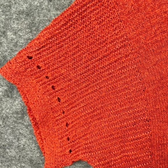 APT. 9 Burnt Orange Knit Blouse - Picture 4 of 5
